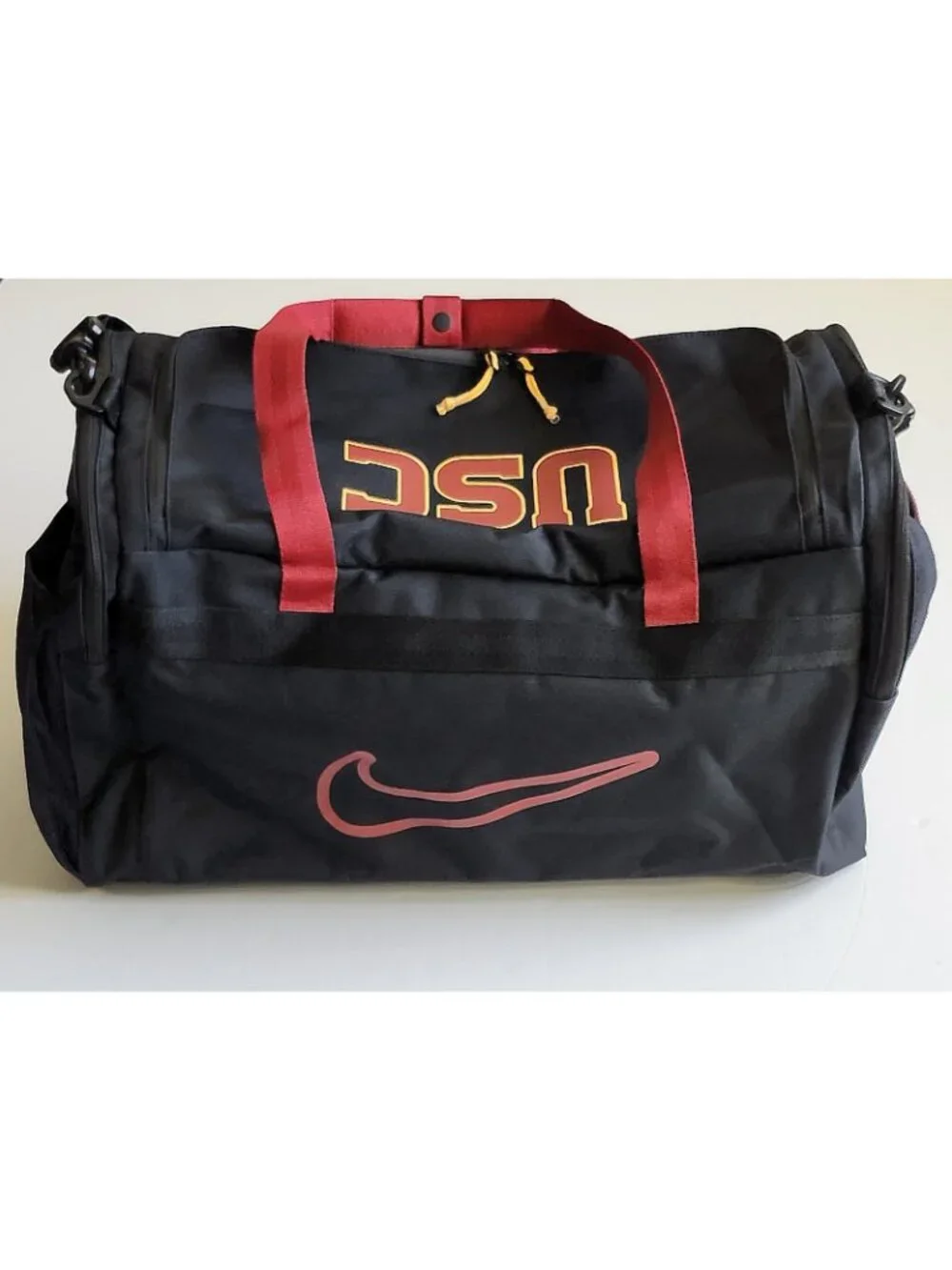 Nike USC Trojans SC Interlock USC Wordmark Power Duffle Bag